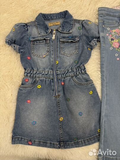 Детские вещи Италия на девочку 98 104