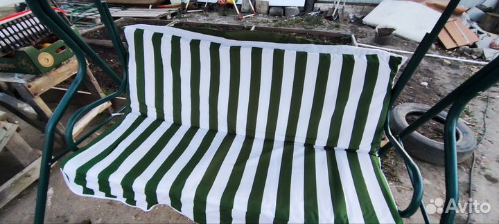 Качели садовые 3 местные новая