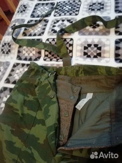 Брюки военные зимние р 50