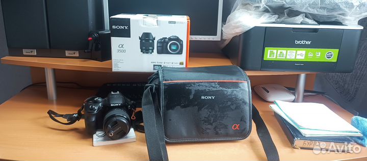 Зеркальный фотоаппарат sony а3500