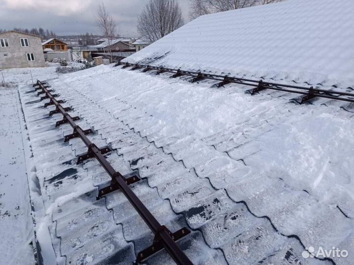 Снегозадержатели, снеудержатели