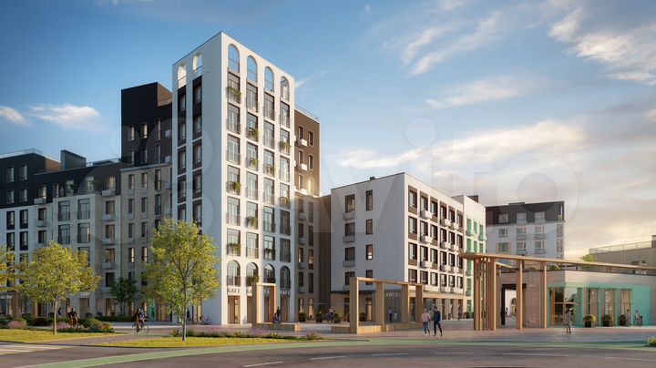 3-к. квартира, 77,3 м², 6/8 эт.