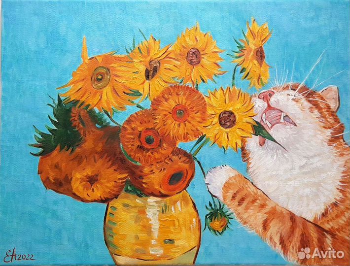 Картина маслом на холсте 