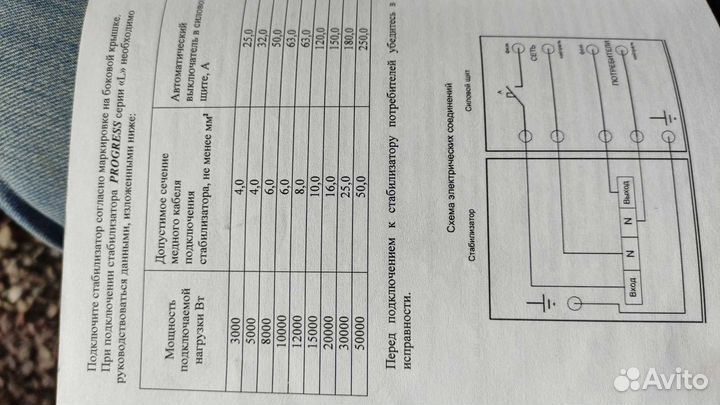 Стабилизатор напряжения однофазный progress 8000L
