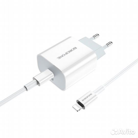 Зарядное устройство borofone BA38A Speedy USB-C +