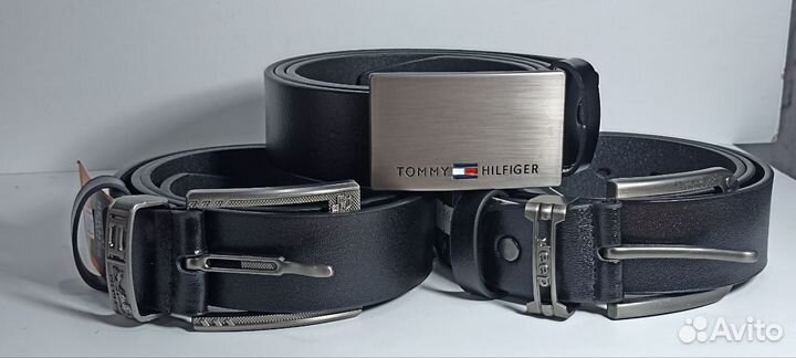 Мужской кожаный ремень