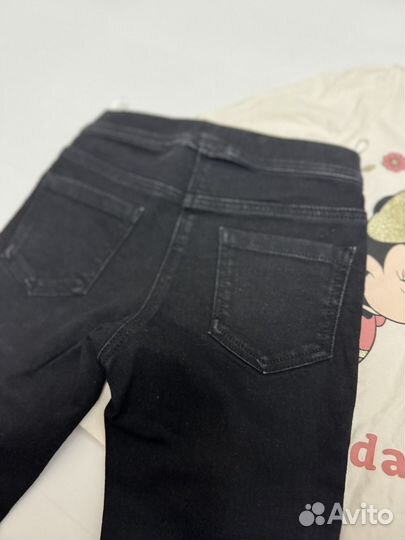 Комплект лонгслив минни джегинсы C&A 110-116