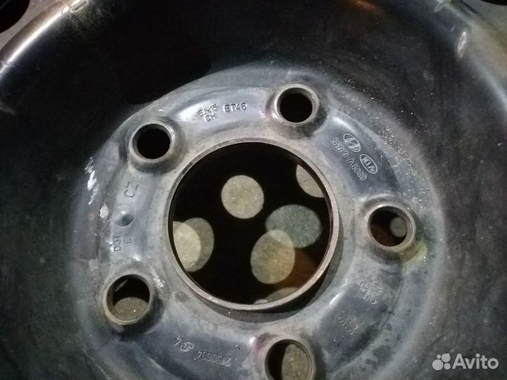 Комплект дисков R15 Hyundai Kia Хундай Киа