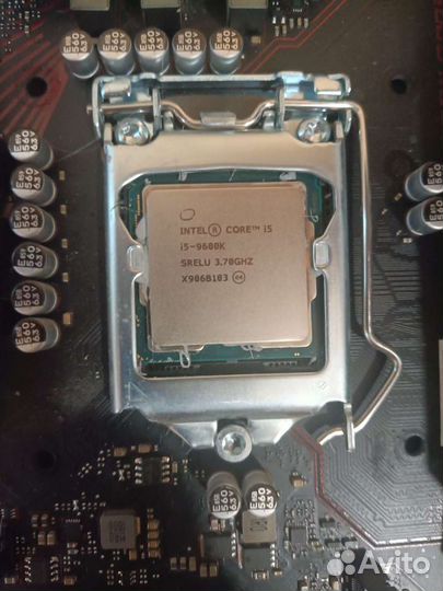 Комплект Процессор intel core i5 9600k
