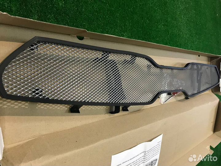 Защита радиатора KIA Cerato 2018- 2021chrome верх