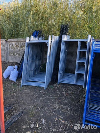 Леса строительные рамные