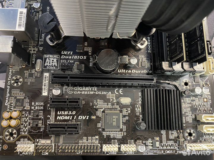 Материнская плата с процессором intel core i5 4430