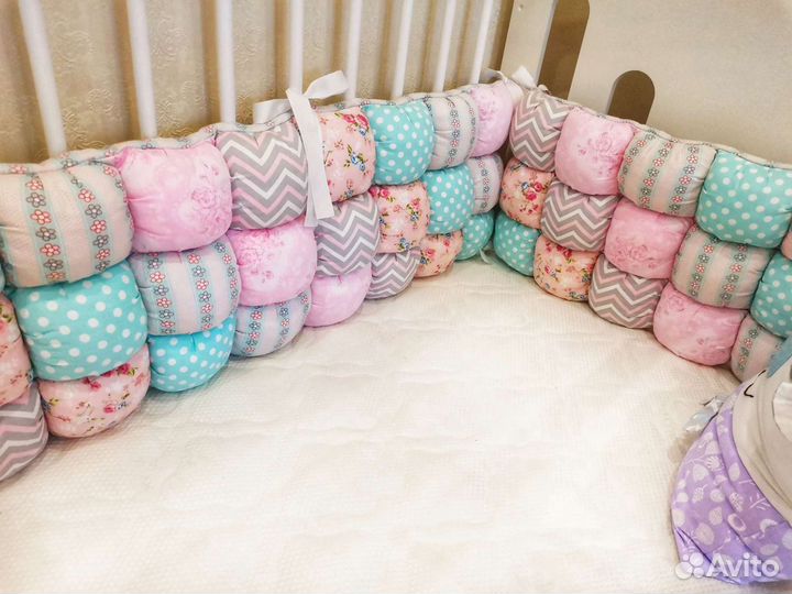 Бортики в кроватку