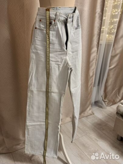 Джинсы levis широкие женские