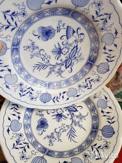 Английские тарелки