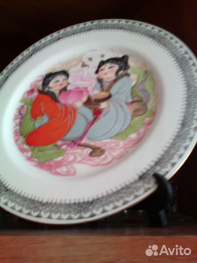 Красивые китайские декоративные тарелки