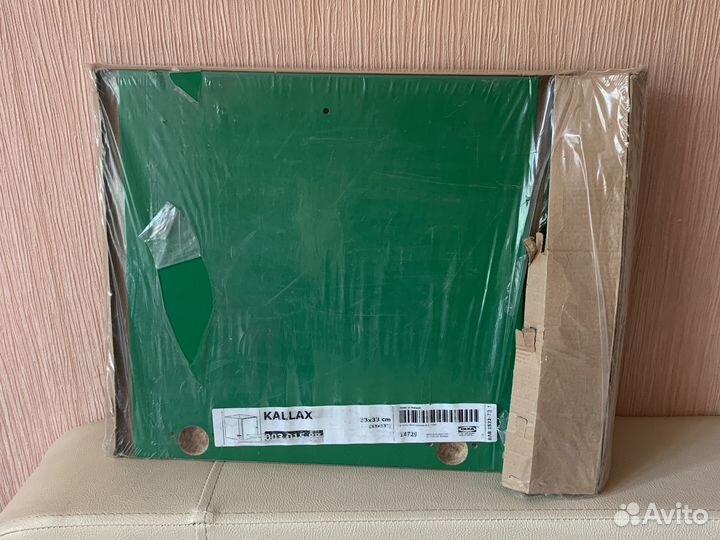 Вставка в стеллаж икеа каллакс зеленая