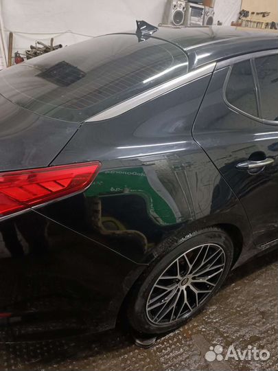 Задняя правая четверть kia optima 3