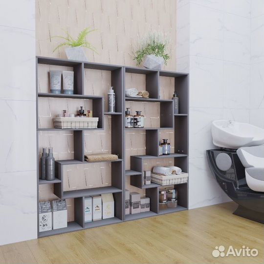 Стеллаж деревянный вертикальный/горизонтальный