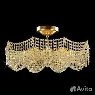 Люстра хрустальная чехословакия