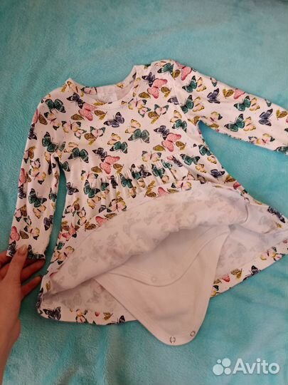 Платье для девочки 74 80