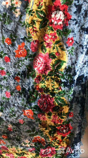 Плюш, бархат СССР, скатерти