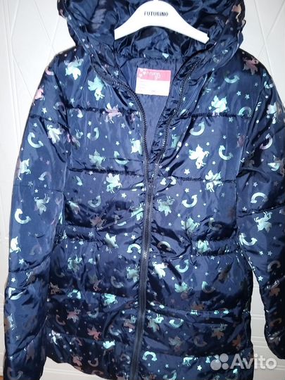 Куртка демисезонная для девочки 140 146
