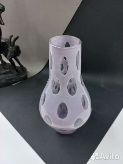 Ваза горох Гусь хрустальный