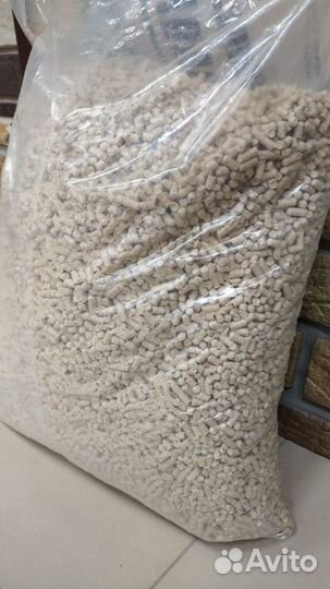 Наполнитель для кошачьего туалета древесный