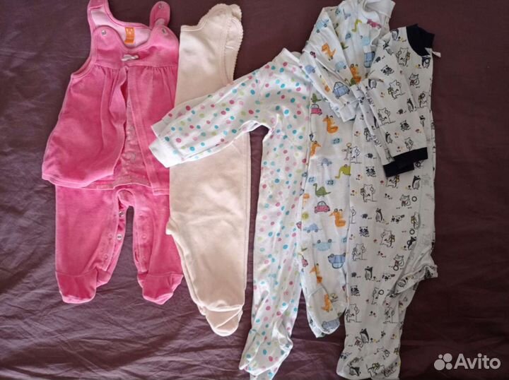 Детские вещи пакетом на девочку