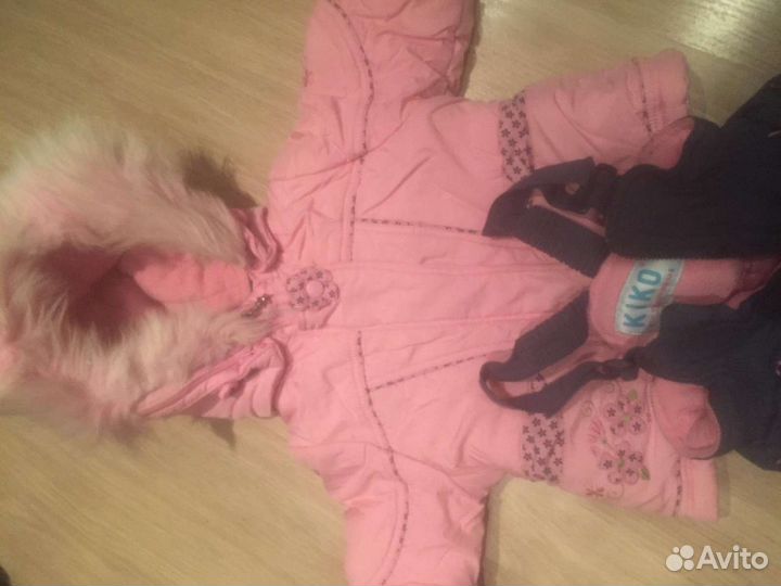 Зимний костюм для девочки
