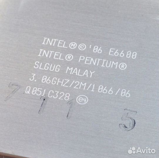 Процессор Intel E6600 LGA775