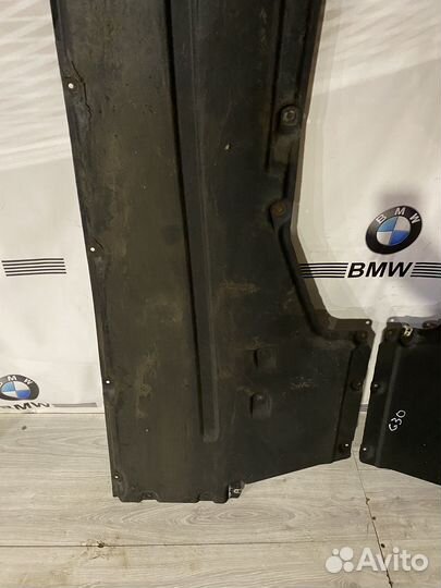 Защита днища левая/правая BMW 5 G30