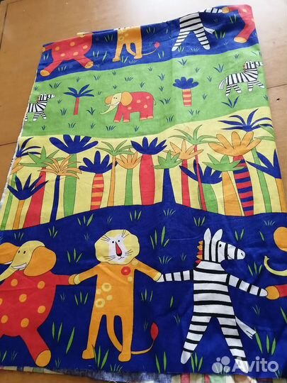 Отрез ткани хлопок