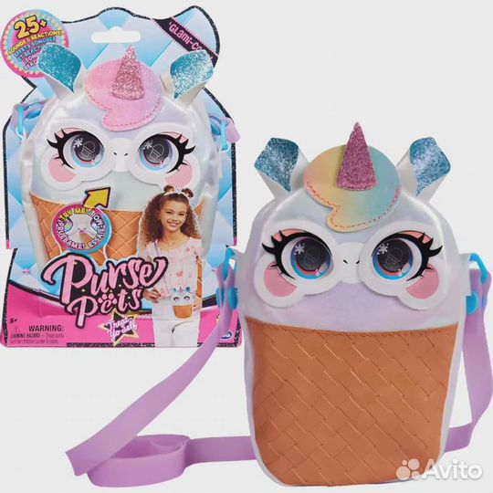 Сумочка Purse Pets Вкусняшки единорог 6065148