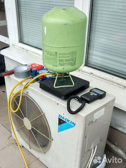 Чистка сплит систем Ремонт сплит систем Заправка