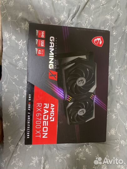 Видеокарта AMD radeon rx 6700 xt gaming X
