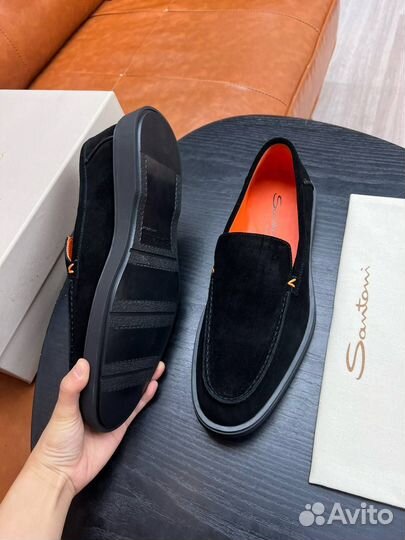 Лоферы мужские santoni