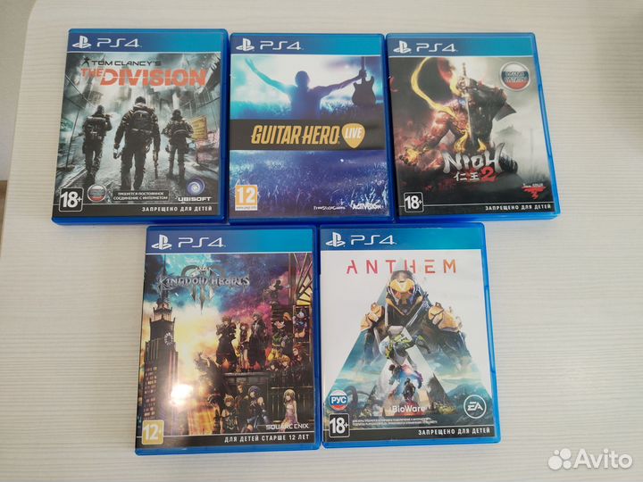 Диски на PS4
