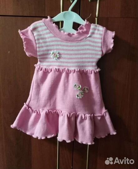 Платье для девочки 74-86