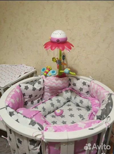 Мобиль с проектором.Радуга tiny love