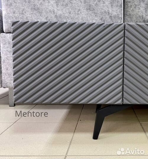 Тумба тв Bravo / диагональ / графит / 200х40х30 см