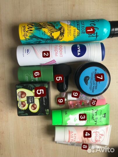 Косметика пакетом или поштучно