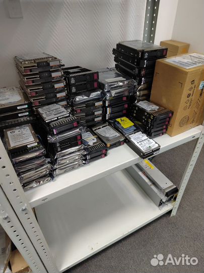 Жесткие диски HP SAS/SATA/FC (2.5/3.5)