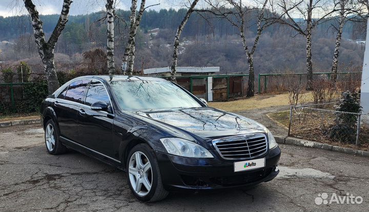 Mercedes-Benz S-класс 5.5 AT, 2007, 380 000 км