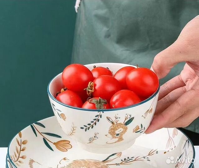 Набор столовой посуды новый