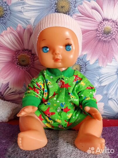 Кукла пупс СССР 45 см