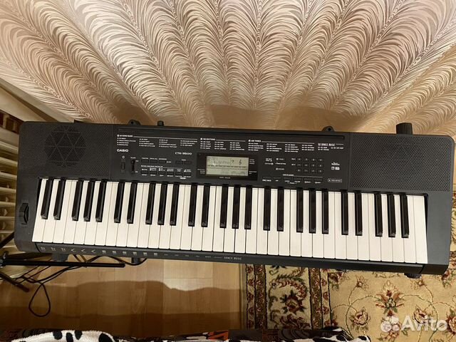 Синтезатор casio ctk 3500 с подставкой