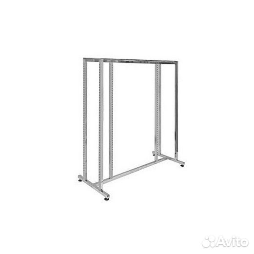 Вешало для одежды с верхней полкой 1200х1380х300м