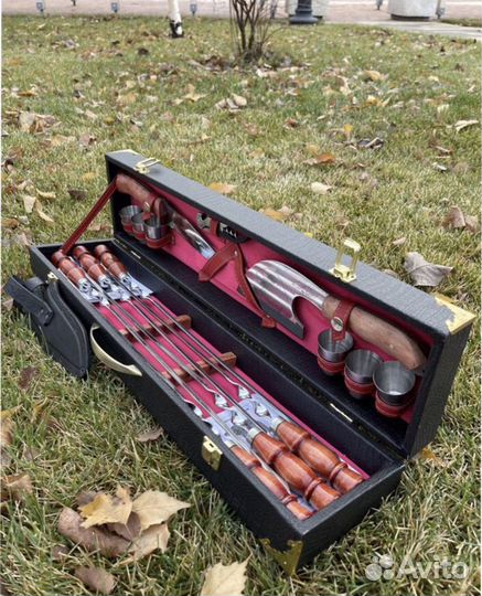 Набop шампур